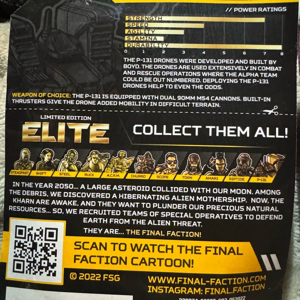 Final Faction Action Figures Set - Picture 5 of 6